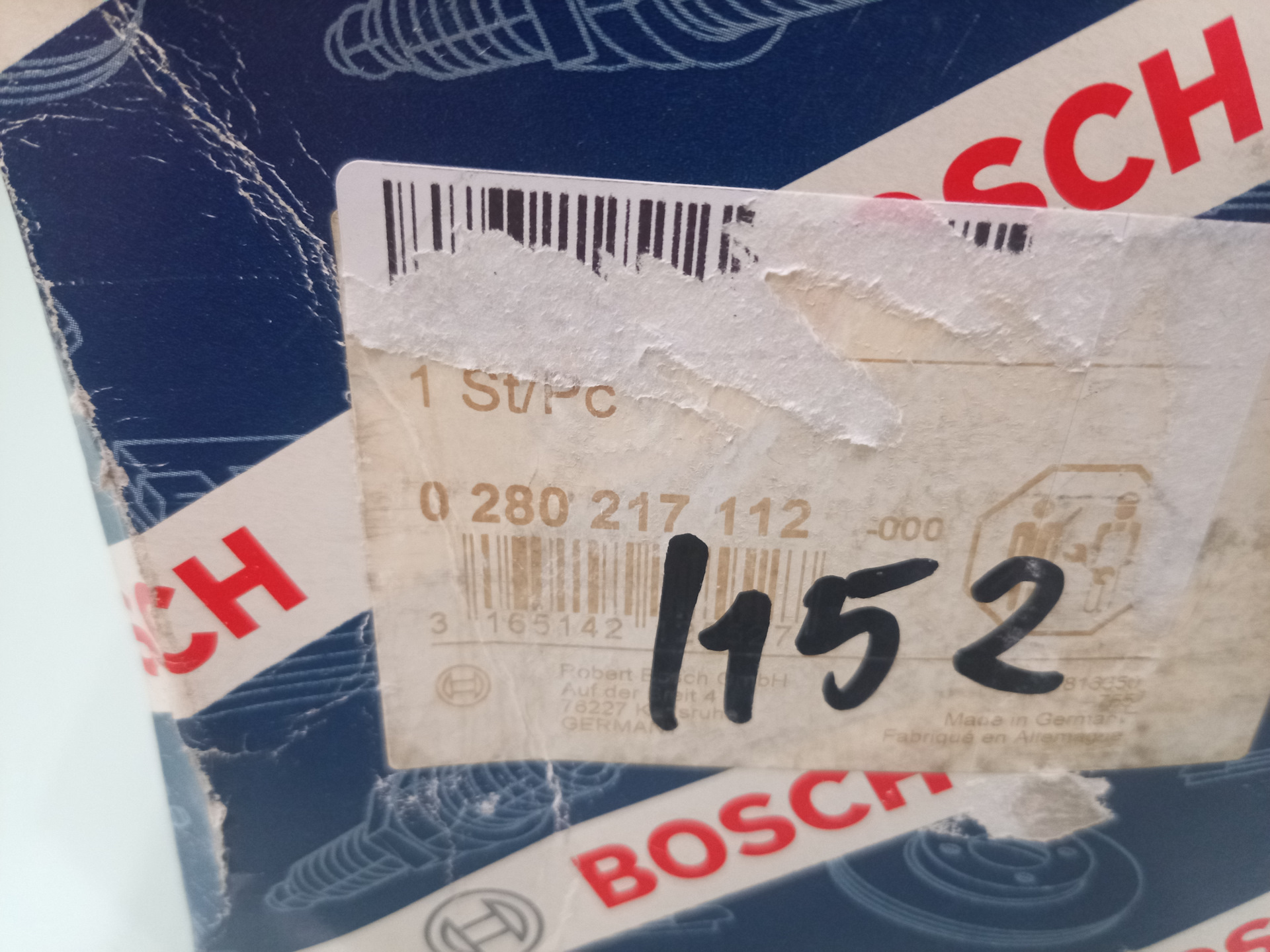 Новый, пленочный ДМРВ Bosch 0280217112! — Audi A4 (B5), 1,8 л, 1997 ...