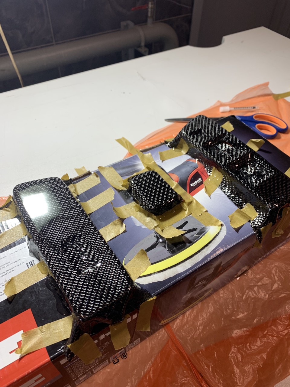 Ламинация карбоном салон — Subaru Forester (SF), 2 л, 1999 года ...