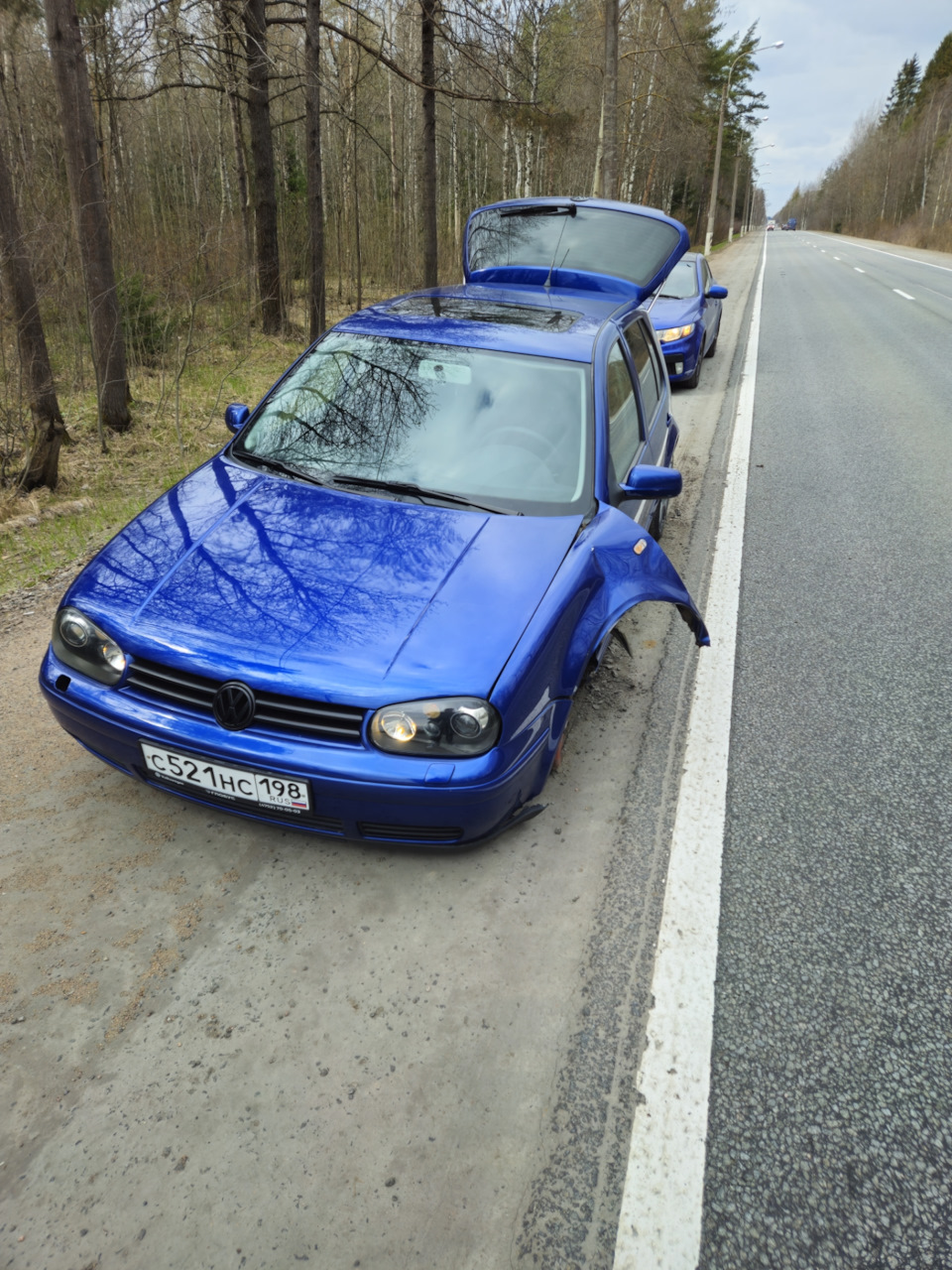 Быстрый способ снять колесо — Volkswagen Golf Mk4, 1,8 л, 2002 года | ДТП |  DRIVE2