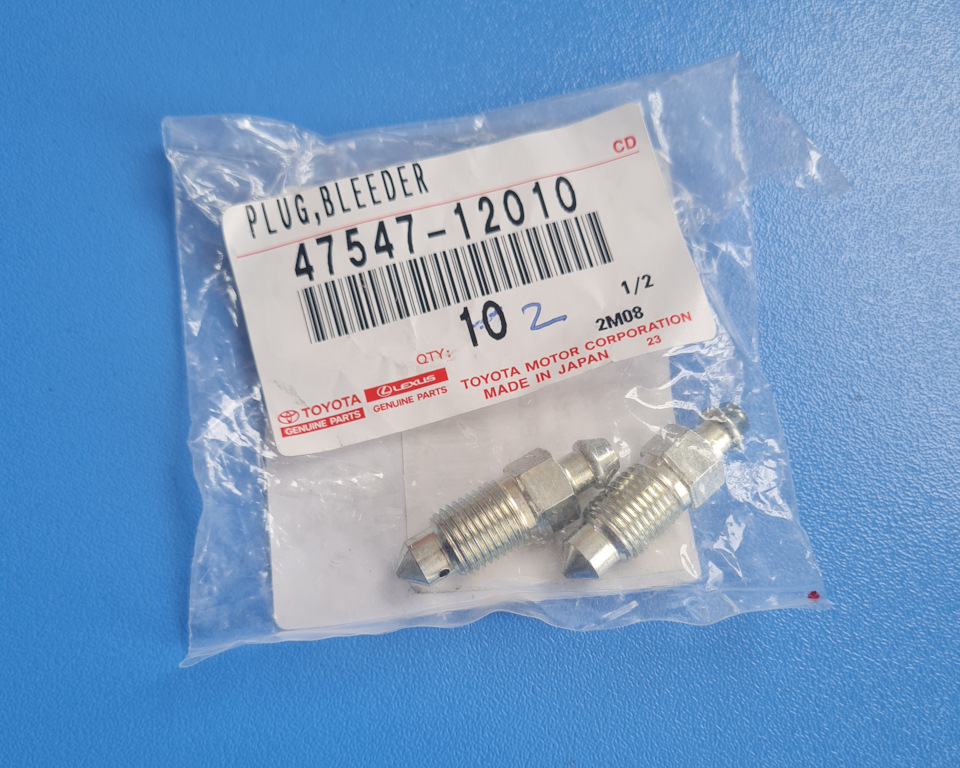 Замена тормозной жидкости и штуцеров прокачки тормозной системы ...