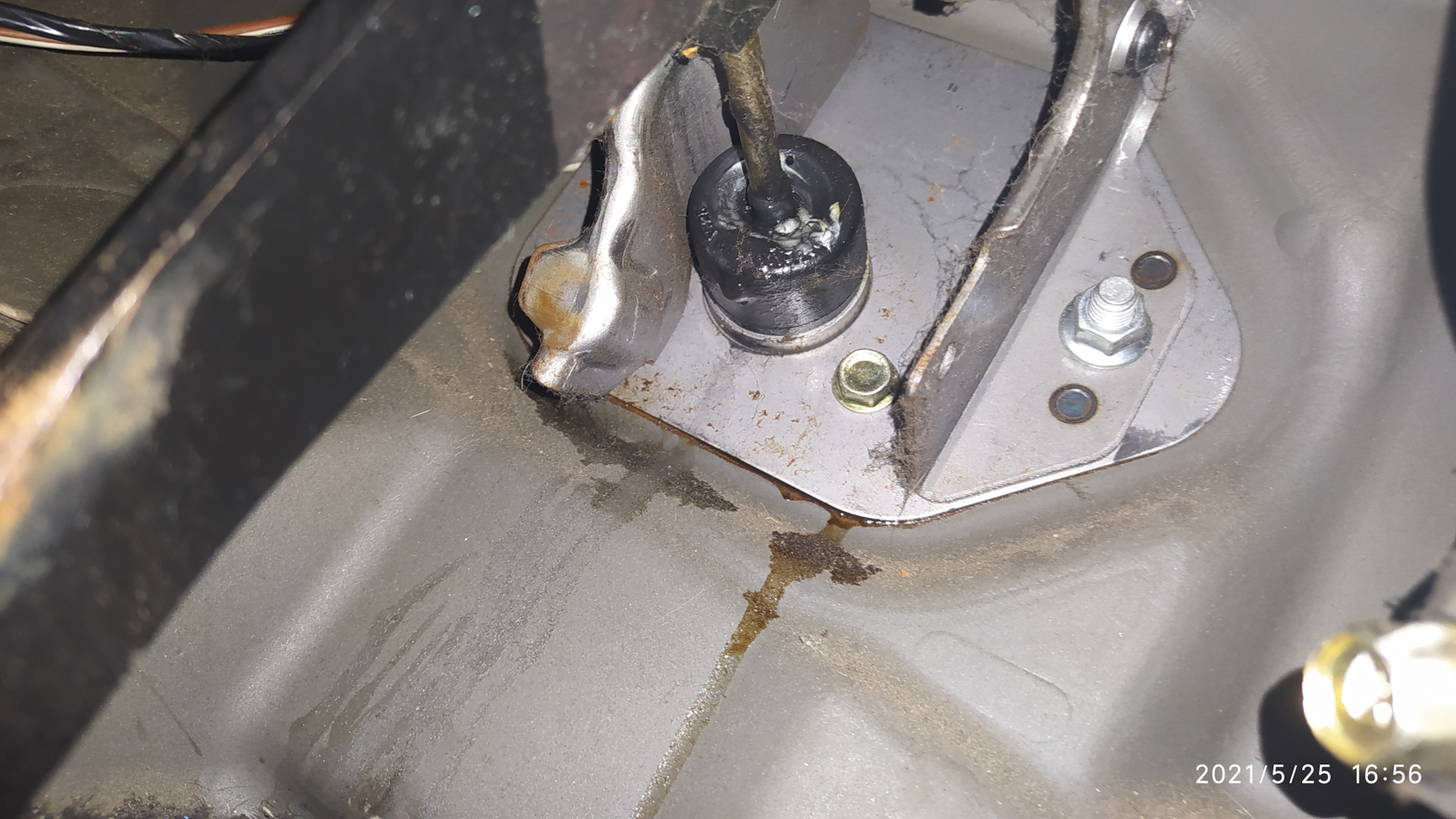 Провал педали сцепления, главный цилиндр, — Hyundai Santa Fe (2G), 2,2 ...