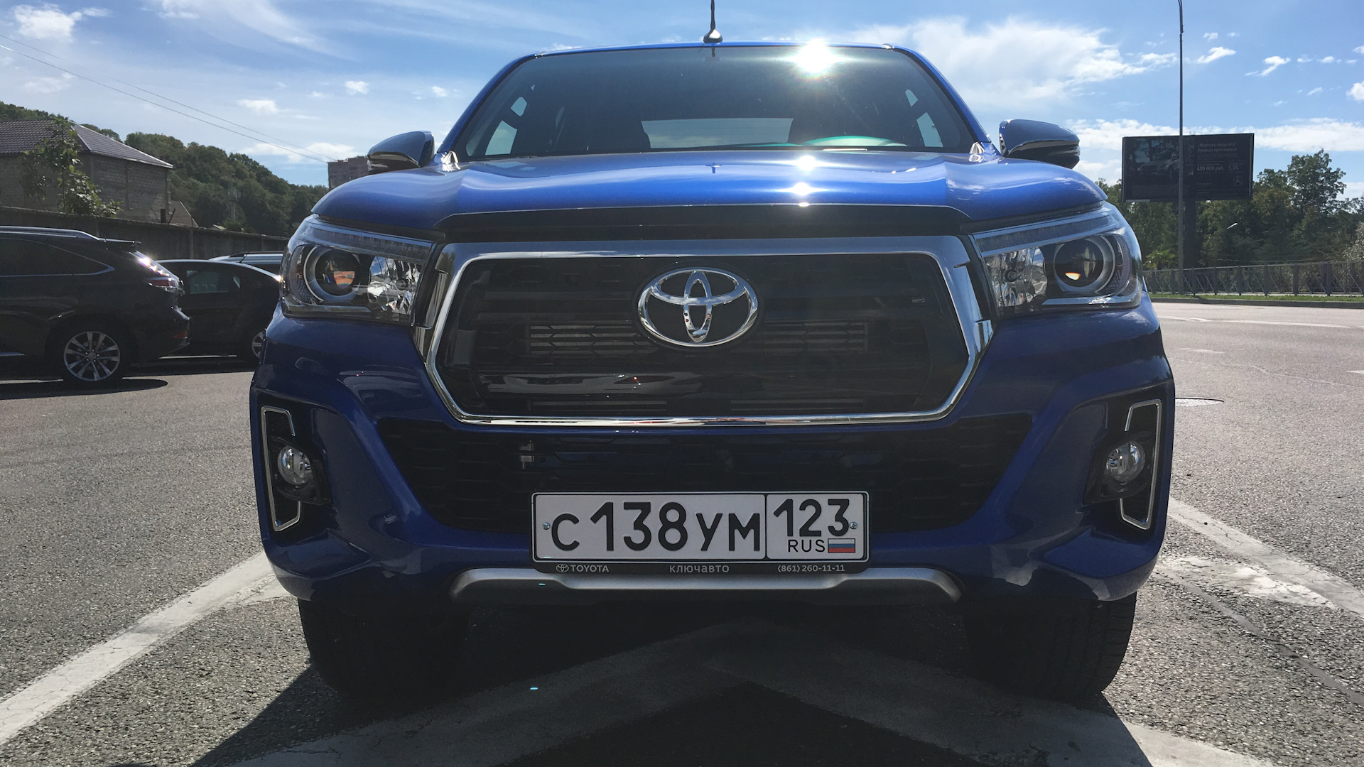 Toyota Hilux (8G) 2.8 дизельный 2018 | на DRIVE2