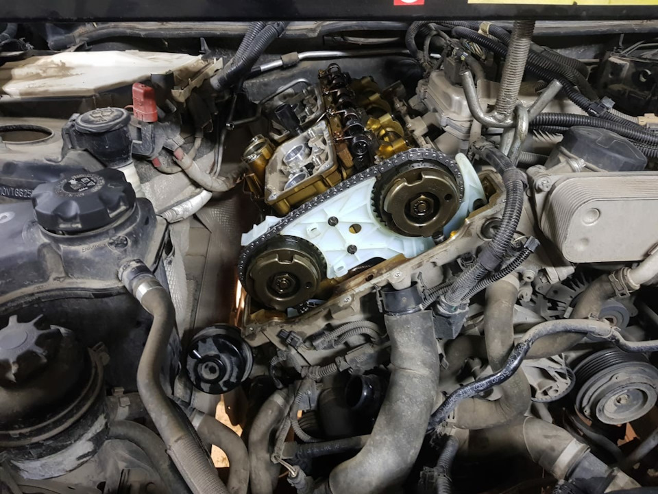 Замена цепи ГРМ и масляного насоса на двигателе N20 BMW x1 — ЧИППОИНТ ...