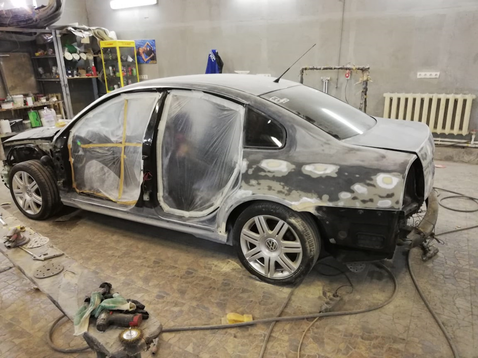 День фиг знает какой — Volkswagen Passat B5, 1,8 л, 2004 года ...
