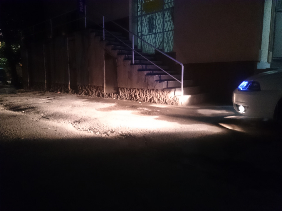 Установка настройка и проверка заводских противотуманок VALEO ...