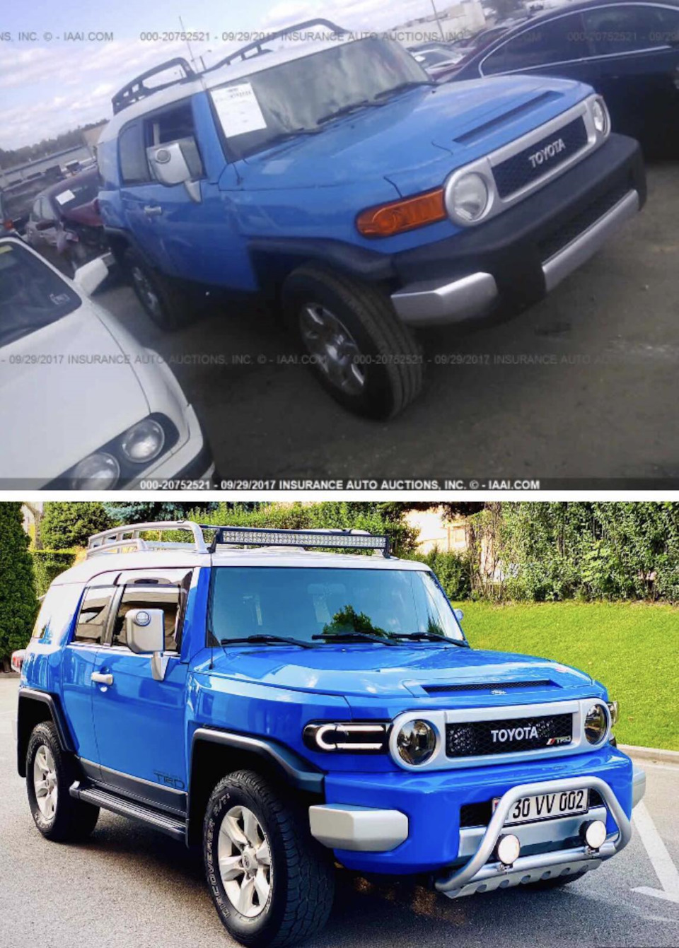 Про внешний вид — Toyota FJ Cruiser, 4 л, 2006 года | покупка машины |  DRIVE2