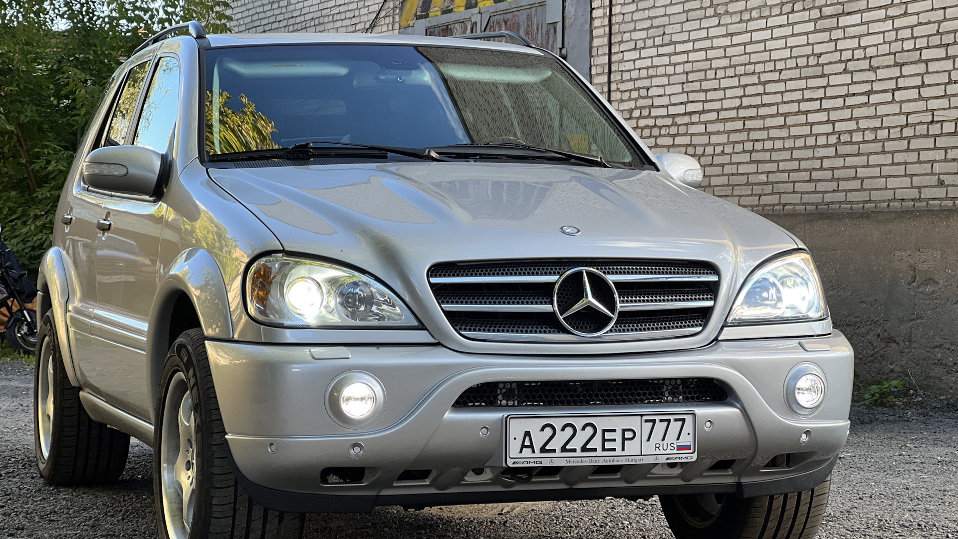 Продажа Mercedes-Benz ML 55 AMG (W163) 2003 (бензин, АКПП) — с историей  обслуживания — DRIVE2.RU