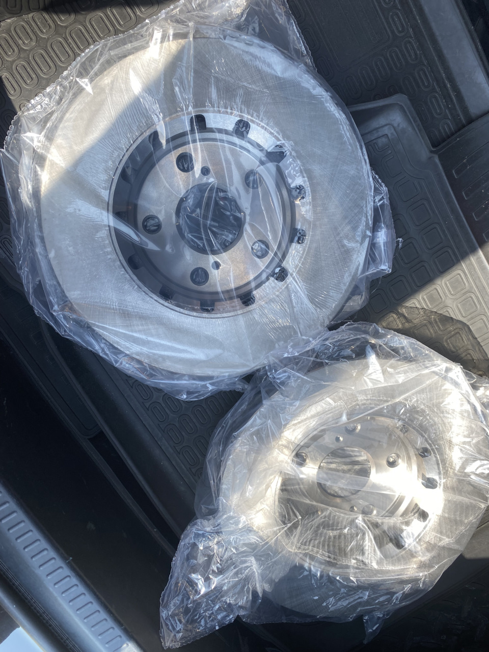 Тормозные диски Альфард — Toyota Camry (XV50), 2,5 л, 2012 года ...