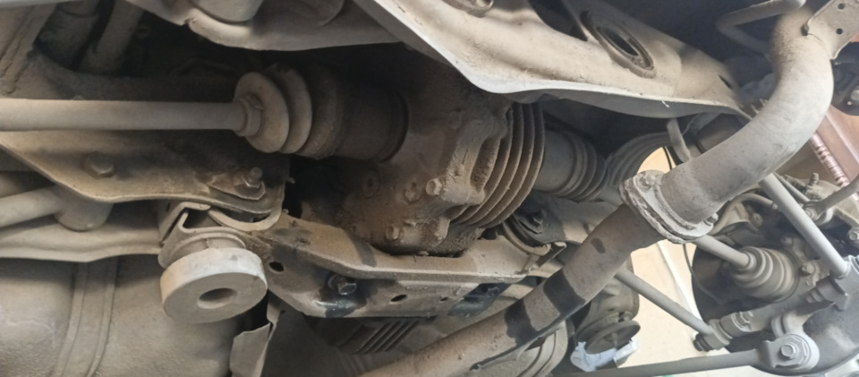 Нужна помощь по снятию заднего редуктора) — Toyota Camry Gracia, 2,2 л ...