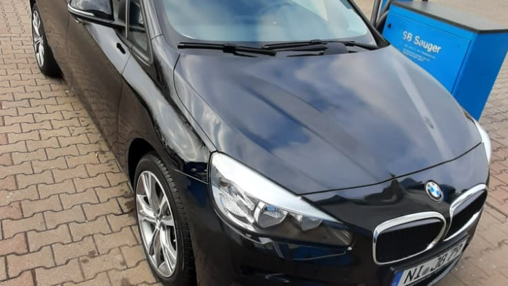 Spiegelkappen Für BMW 2 Series F45 F46 - Glänzend Schwarz Außenspiegel Abdeckungen