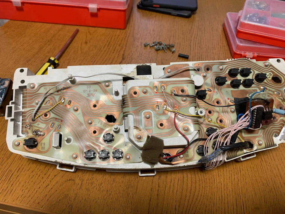 Приборная панель EG — Honda Civic Hatchback (5G), 1,6 л., 1993 года ...