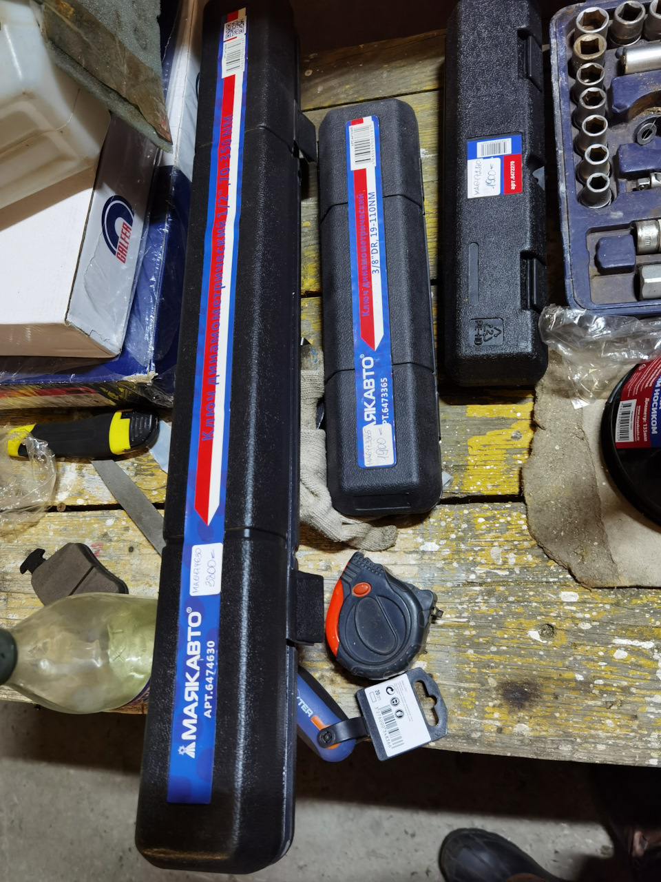 6473365 FORCE Ключ динамометрический 3/8DR 19-110Нм 365мм FORCE ...