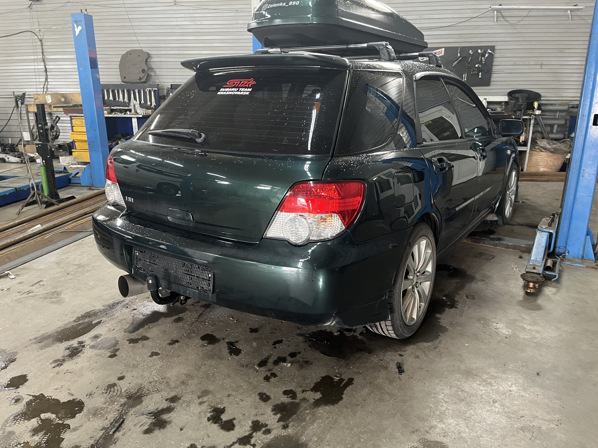 42 Установка фаркопа (прицепного) Impreza gg 🔰 — Subaru Impreza (GD, GG),  1,5 л, 2003 года | тюнинг | DRIVE2