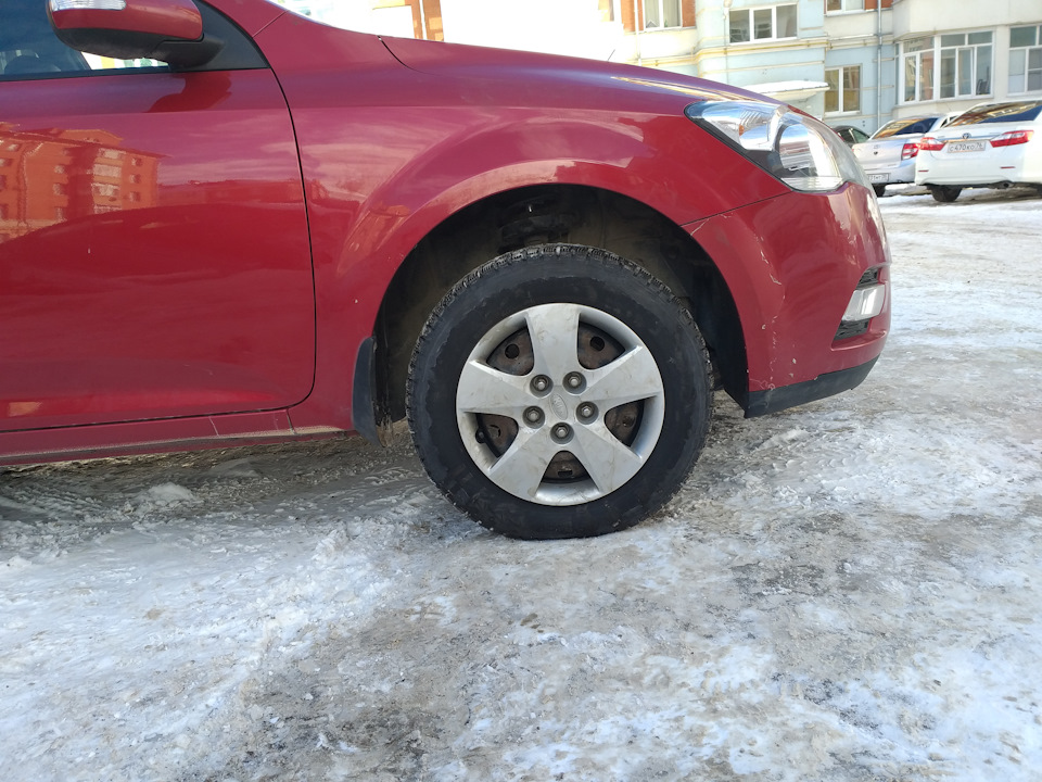 Сразу после замены — KIA Ceed (1G)