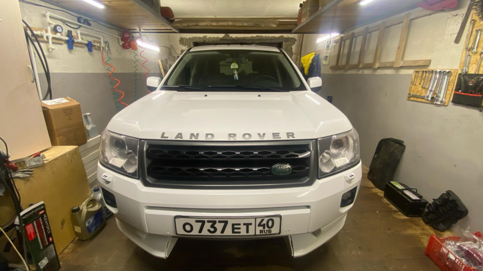 Замена интеркулера. — Land Rover Freelander 2 (L359), 2,2 л, 2011 года ...