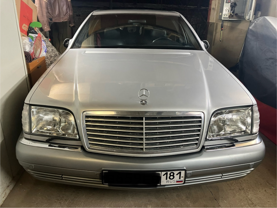 Новые фары для особых случаев — Mercedes-Benz S-Class (W140), 3,5 л ...