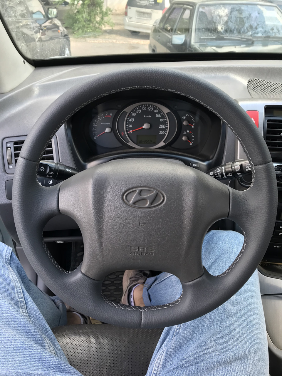Перешил руль — Hyundai Tucson (JM), 2 л, 2005 года | стайлинг | DRIVE2