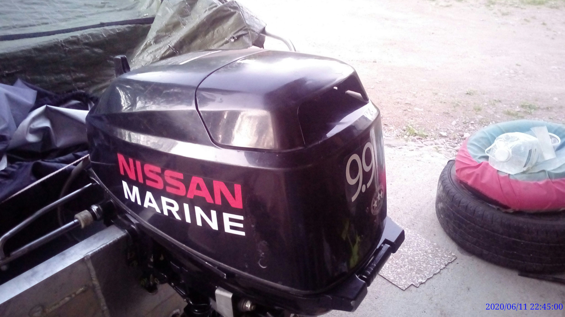 Nissan marine 15 переделка в 18