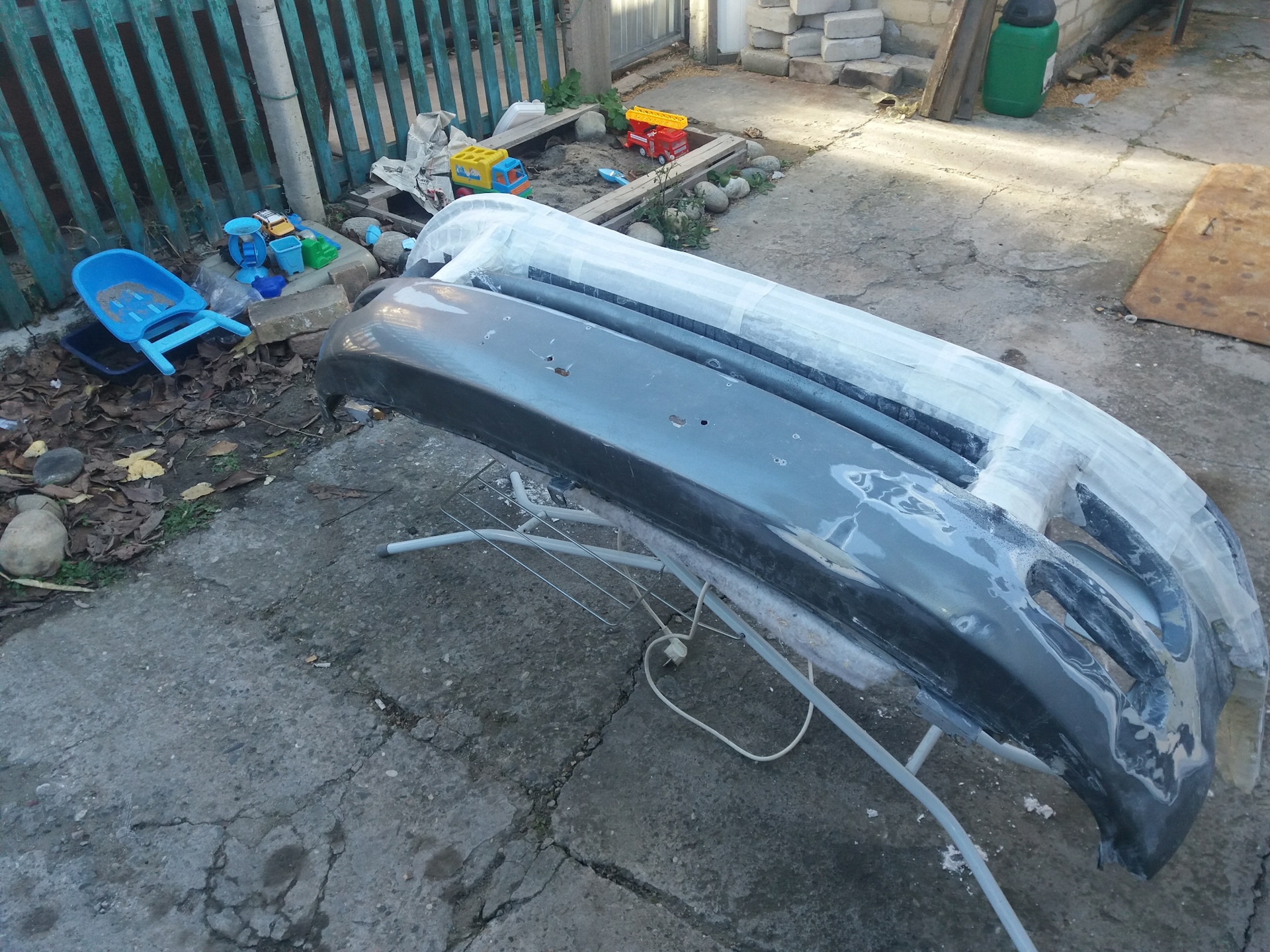 Как затюнинговать бампер своими руками (часть 4) — Toyota Celica (180 ...