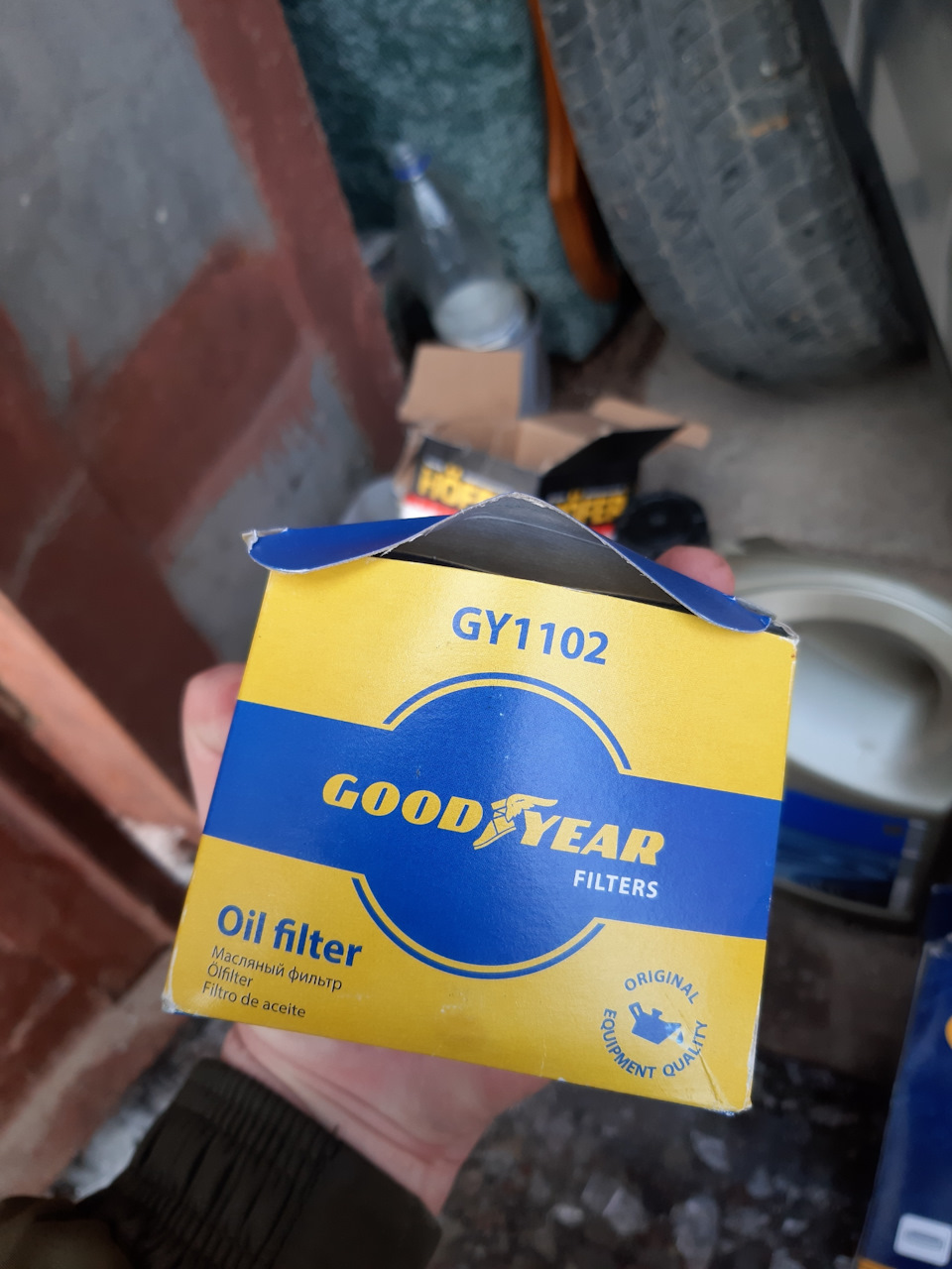 GY1102 Фильтр масляный GOODYEAR | Запчасти на DRIVE2