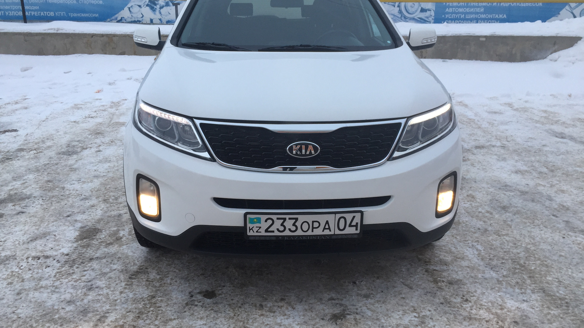 KIA Sorento (2G) 2.4 бензиновый 2014 | Белый ТАНК на DRIVE2