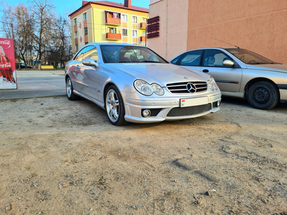 [786] Переход на R18 clk 55 AMG double spoke IV — Mercedes-Benz CLK ...
