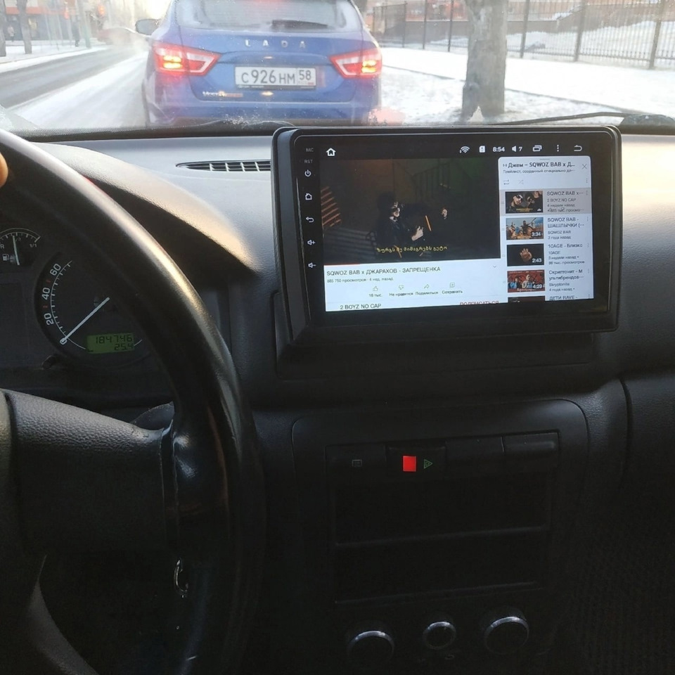 Рамка 9-10 дюймов для магнитолы Android на Skoda Octavia A4 Mk1. | 12 ...