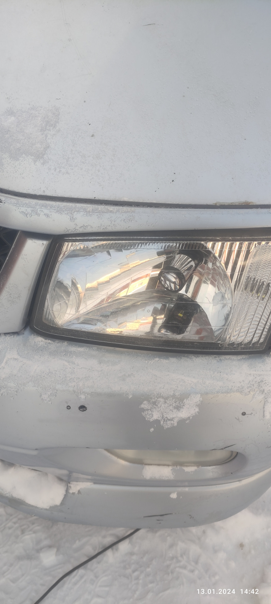 Н4 линза. — Toyota Hiace Regius, 3 л, 1997 года | тюнинг | DRIVE2