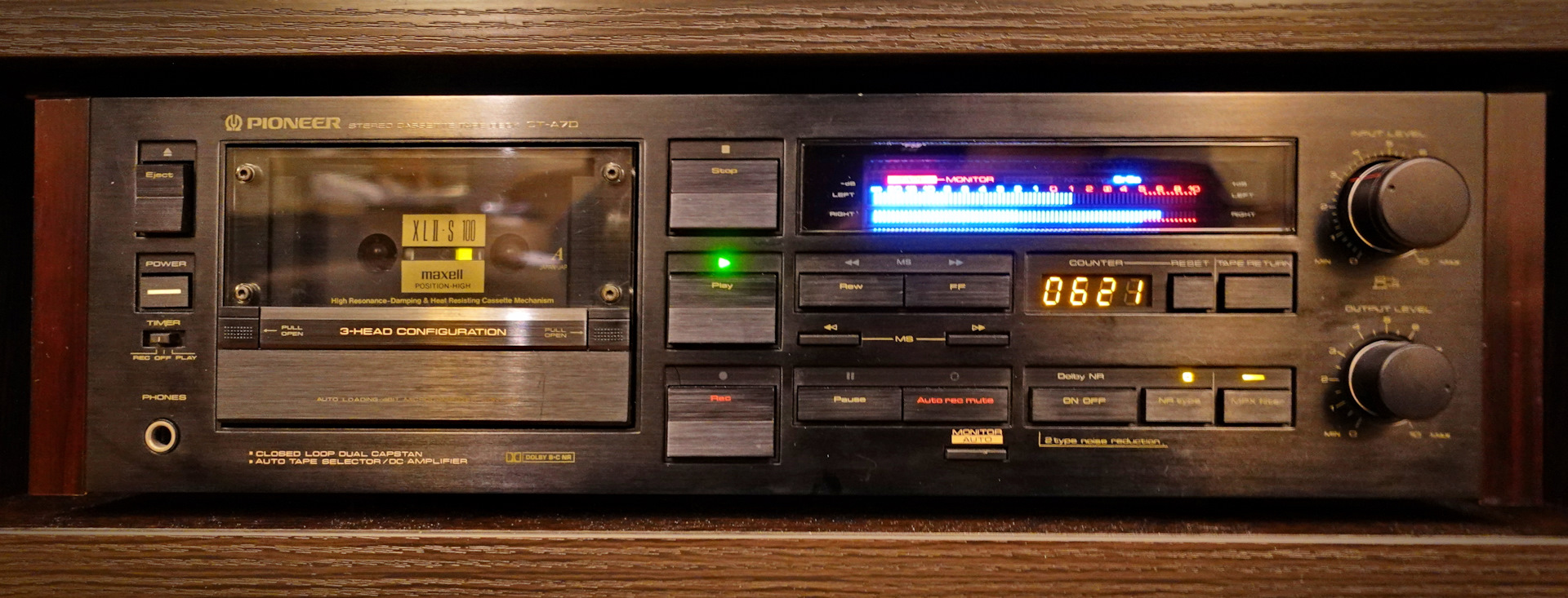 Pioneer CT-A7D カセットデッキ Stereo Cassette Tape Deck Pioneer CT-A7D