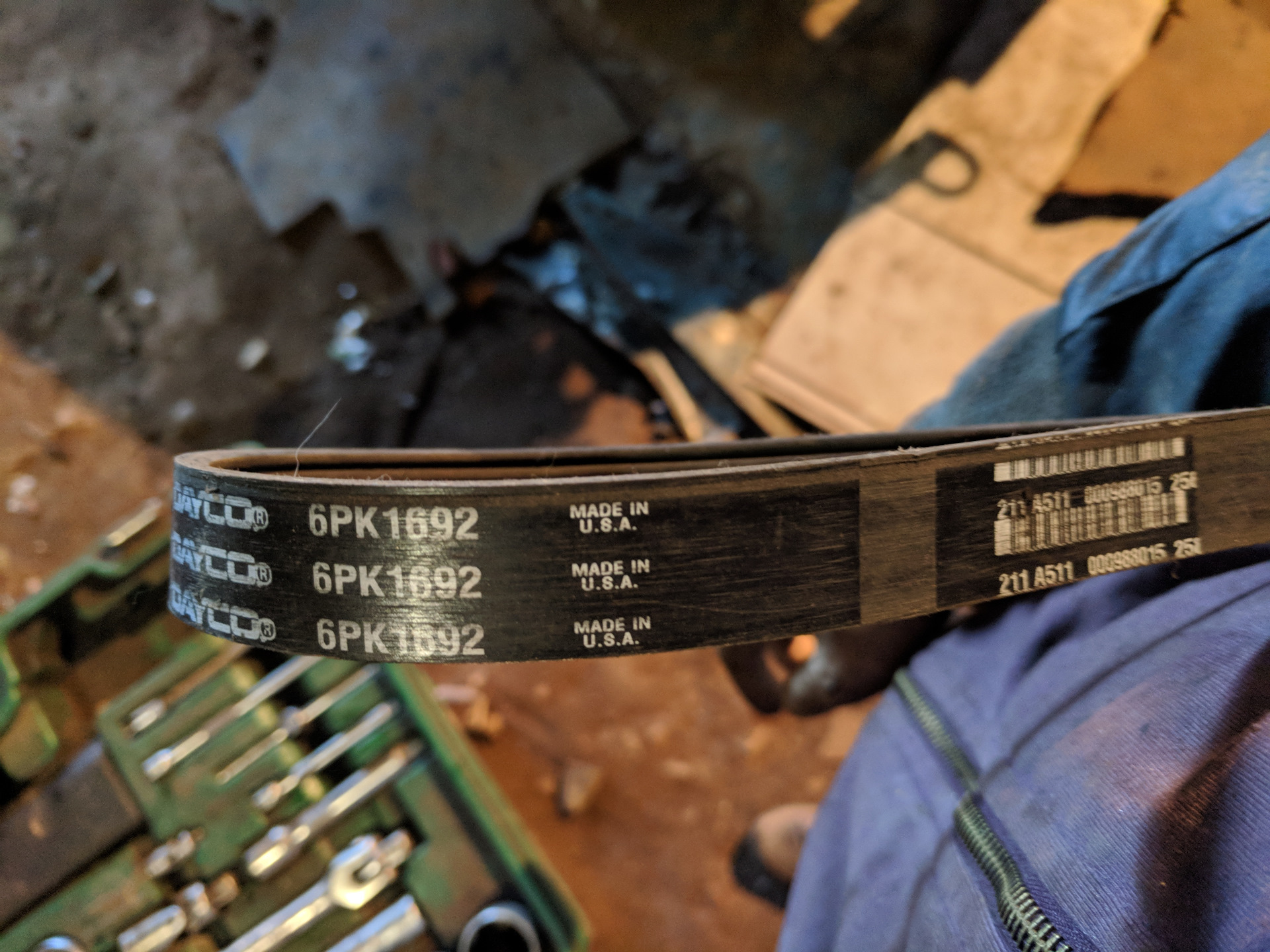 Ремень на Компрессор SC-14 — Volkswagen Corrado, 1,8 л, 1991 года ...