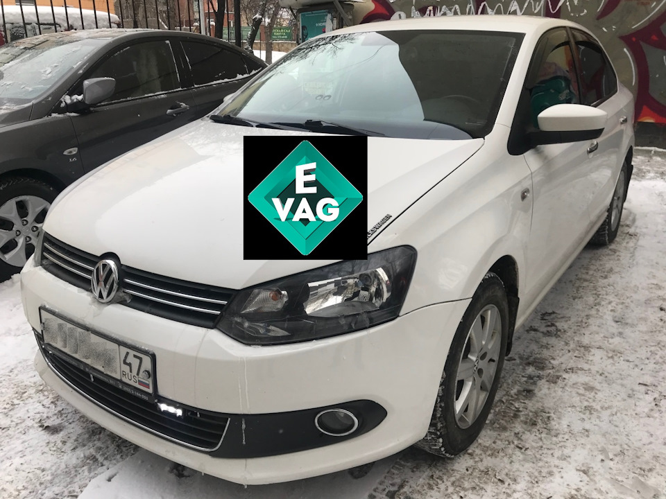 VW Polo Sedan 1.6 (CFNA) AT "2012. Обновление прошивки двигателя, чип ...