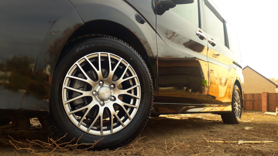 Внешний вид новых дисков PROMA R16 — Honda Stepwgn (5G), 1,5 л, 2015 ...