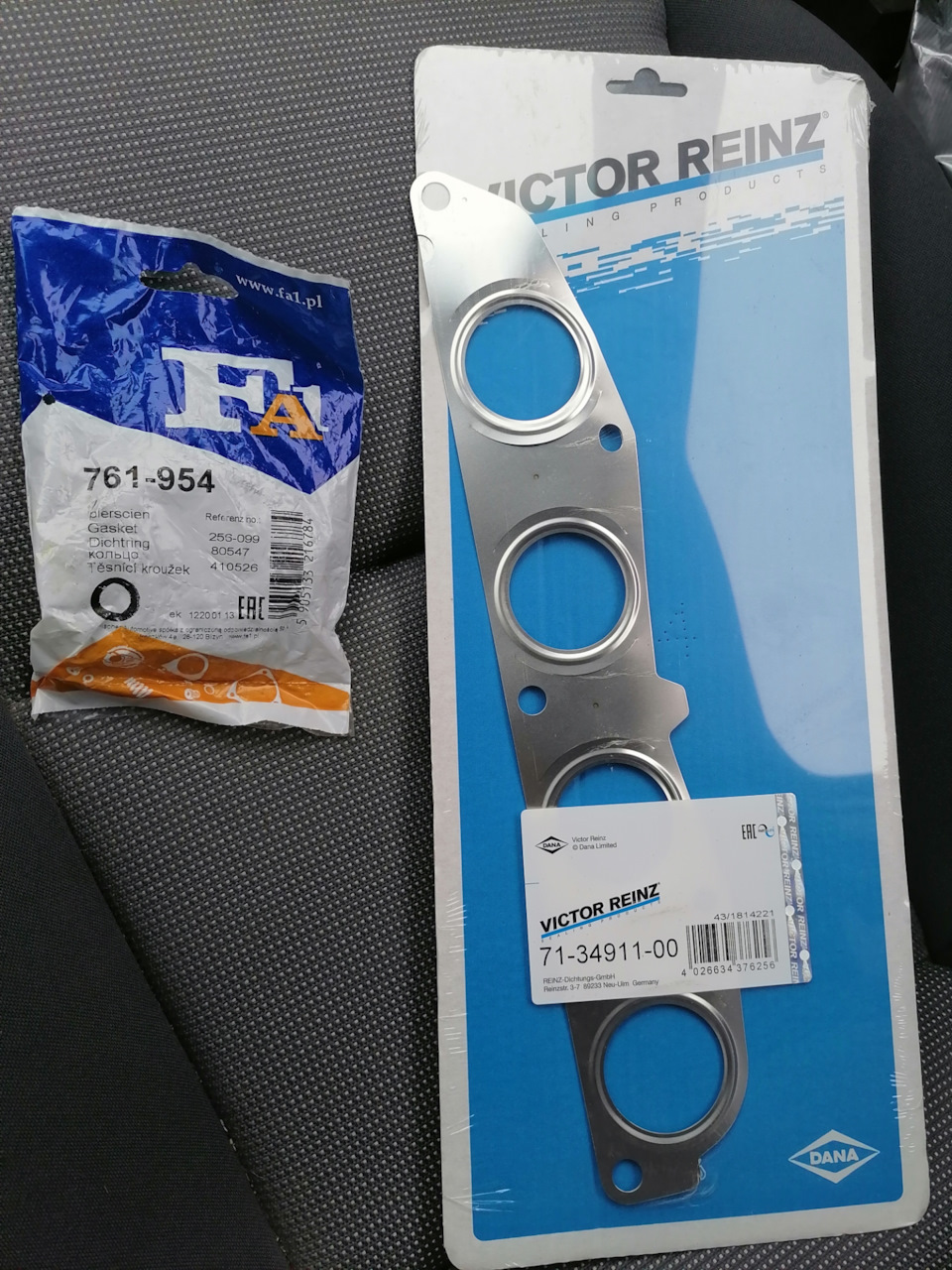 713491100 Прокладка, выпускной коллектор VICTOR REINZ | Запчасти на DRIVE2
