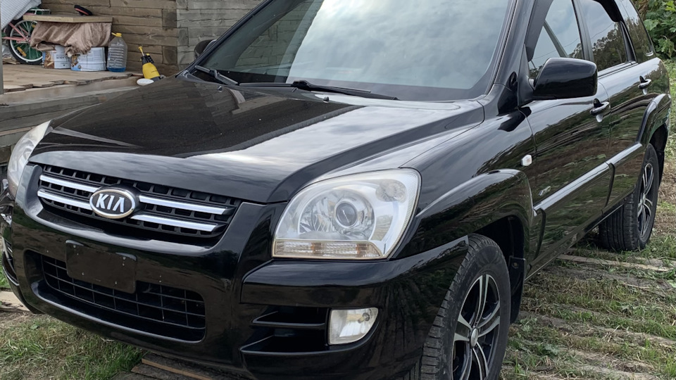 Замена пальника на рулевом наконечнике — KIA Sportage (2G), 2 л, 2007 ...