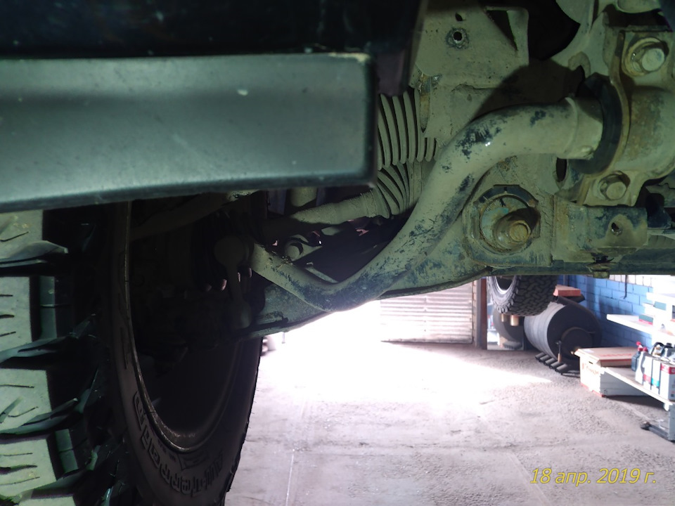 когда смазываешь болты раз в год — все крутится от руки и за 2 часа с перекурами все вынимается целиком и смазывается — Mitsubishi Pajero (4G)