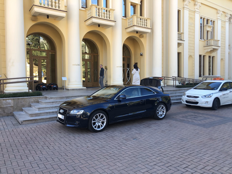 Красивые формы! — Audi A5 (1G), 3,2 л, 2007 года | видео | DRIVE2