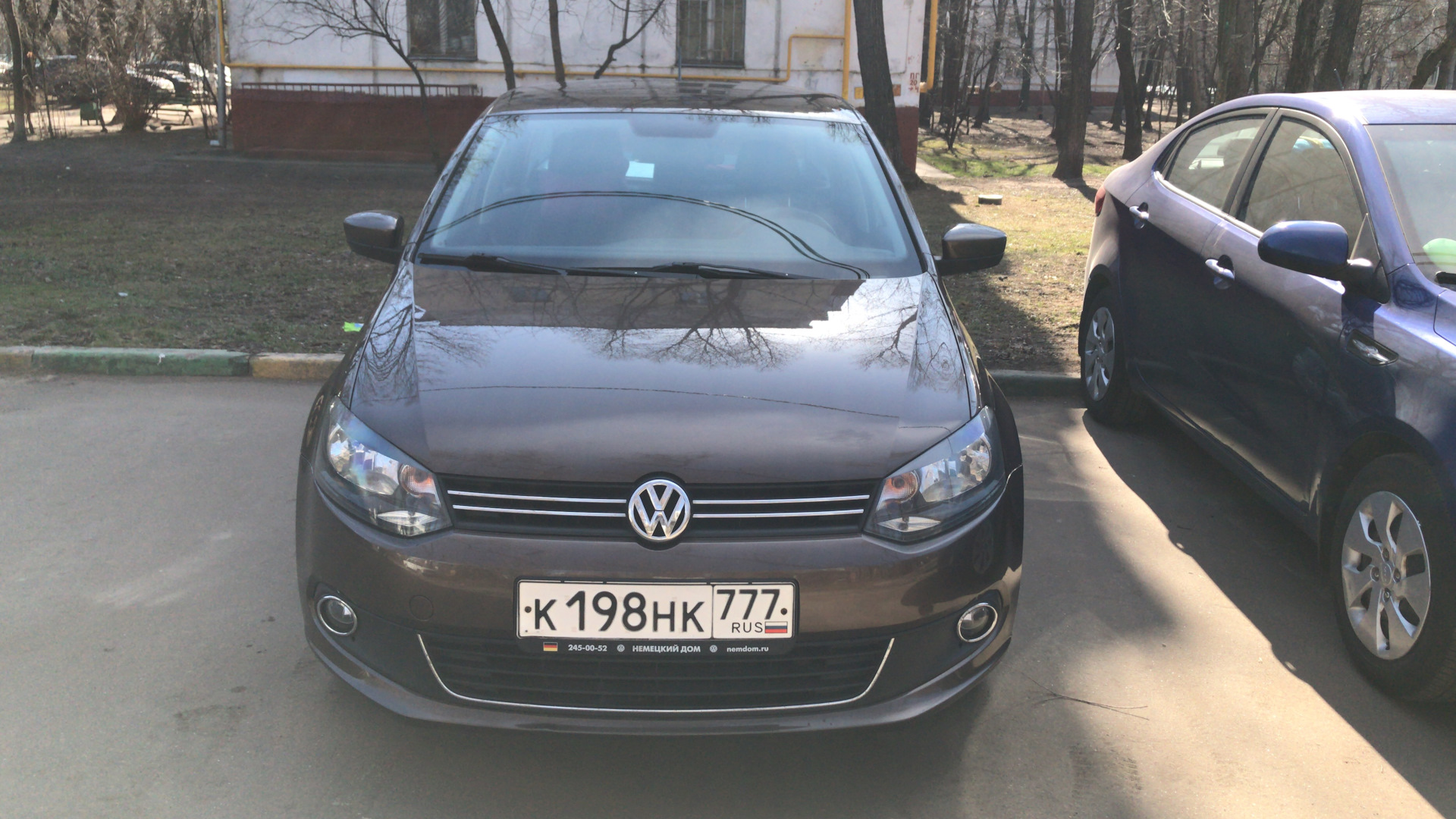 Volkswagen Polo Sedan 1.6 бензиновый 2014 | П*O_0*лик на DRIVE2