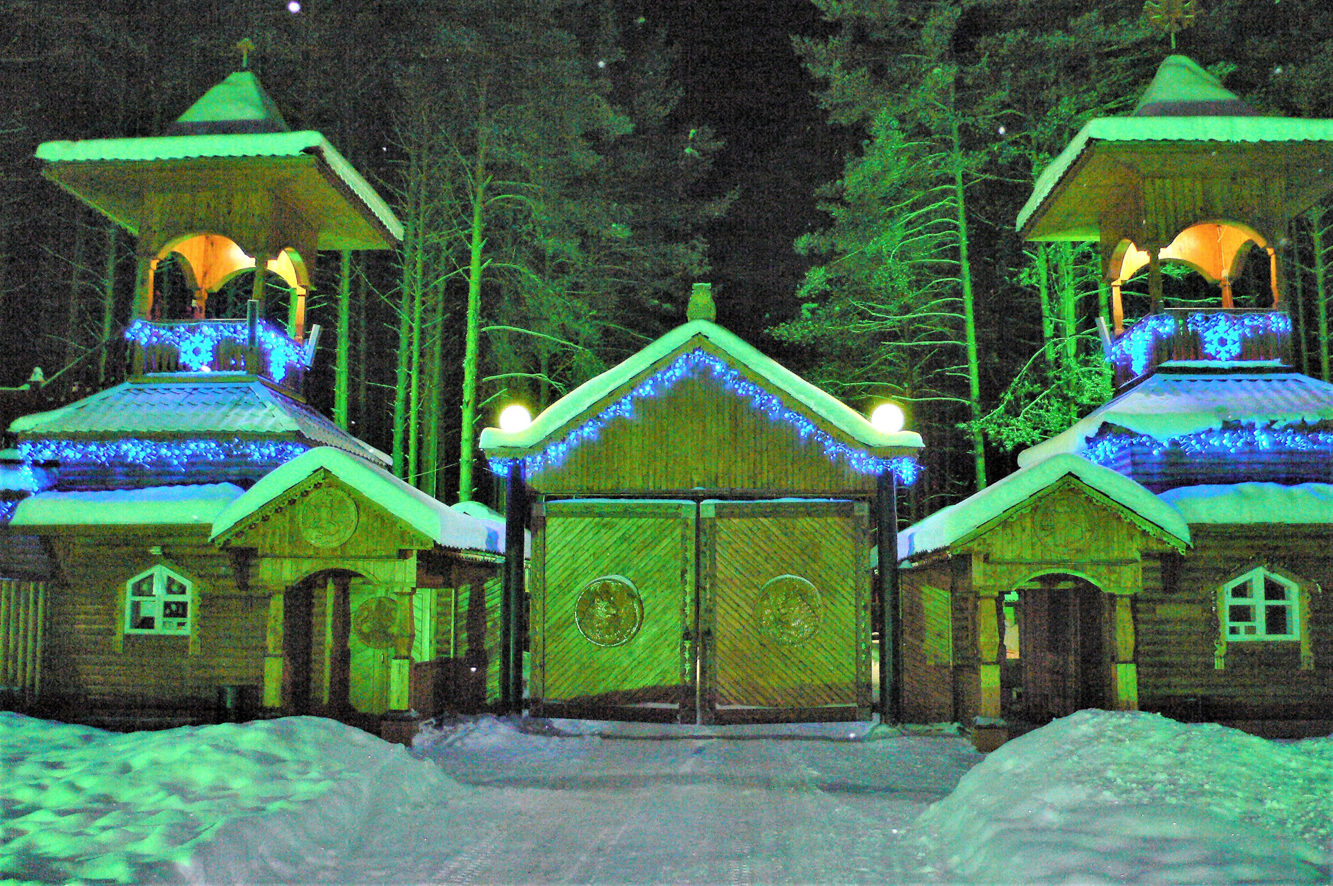 Великий Устюг резиденция Деда Мороза ворота