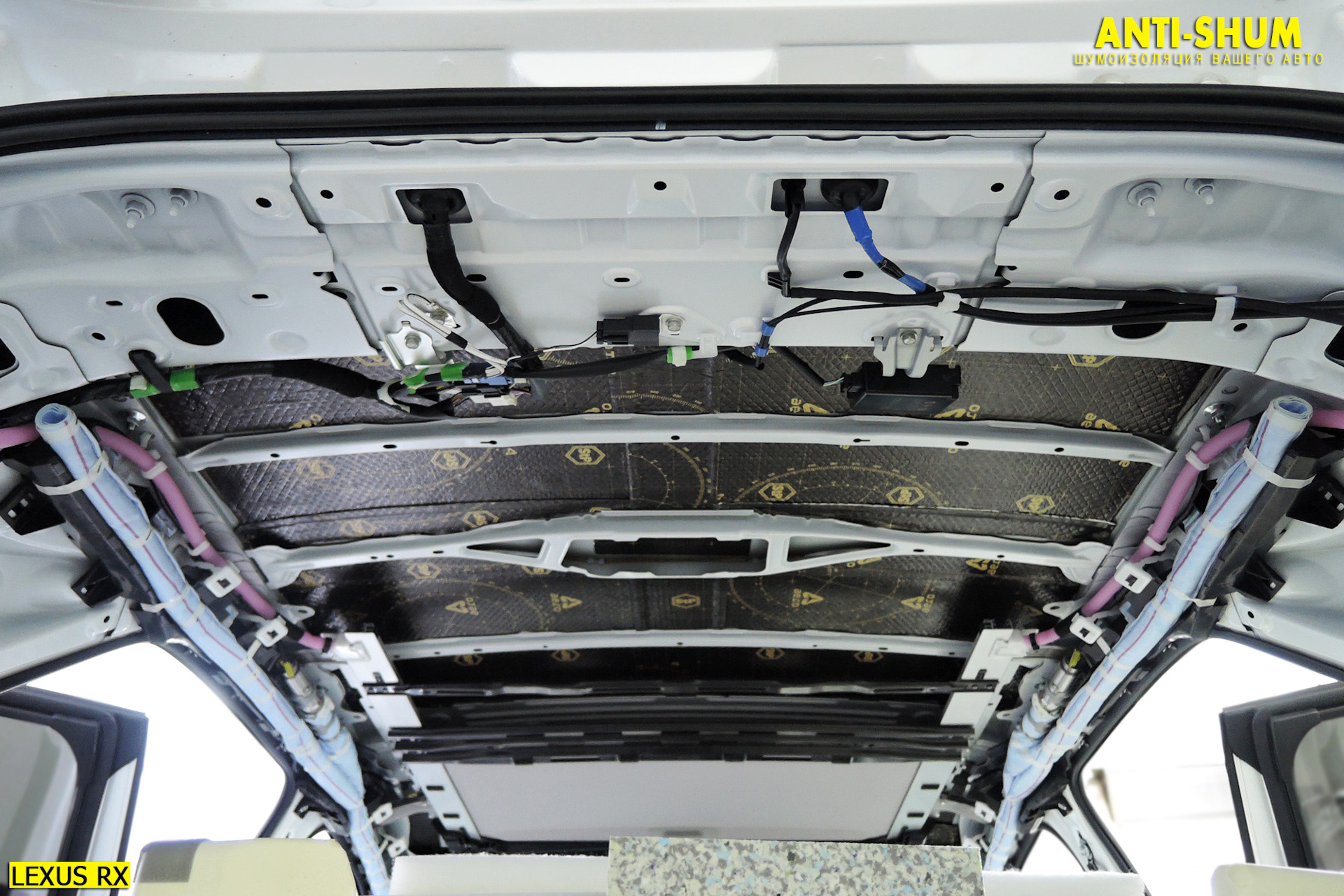 Как снять потолок на lexus rx330