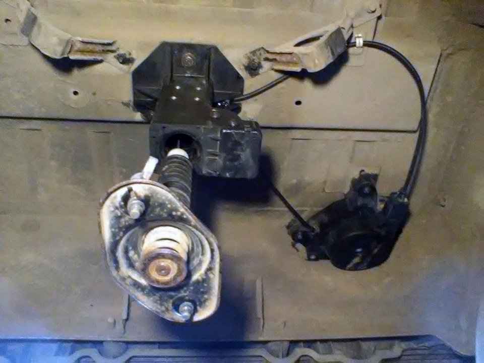 Лебедка запаски (ремонт) — FIAT Fiorino III, 1,3 л, 2008 года | своими ...