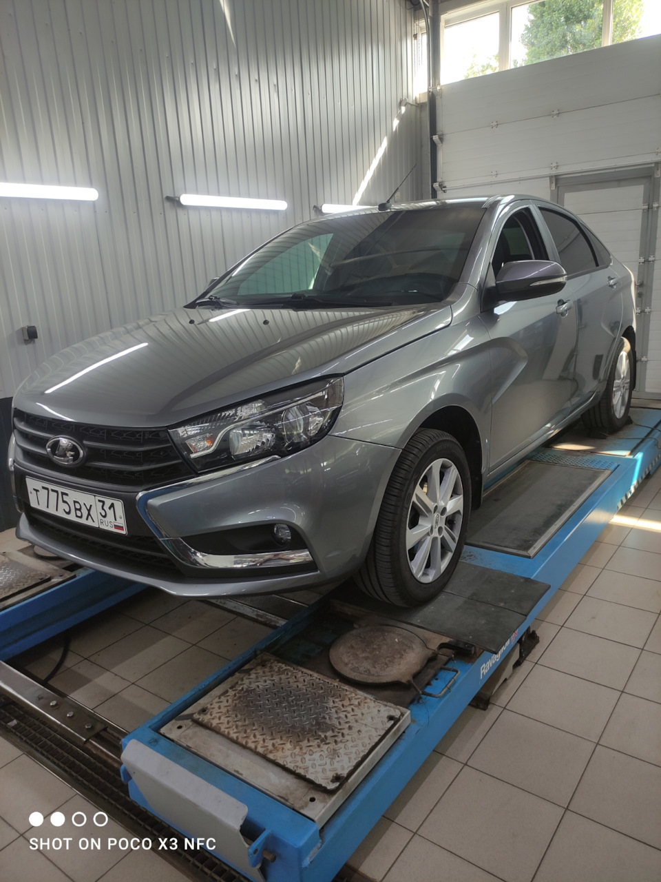 Развал схождение — Lada Vesta, 1,6 л, 2019 года | плановое ТО | DRIVE2