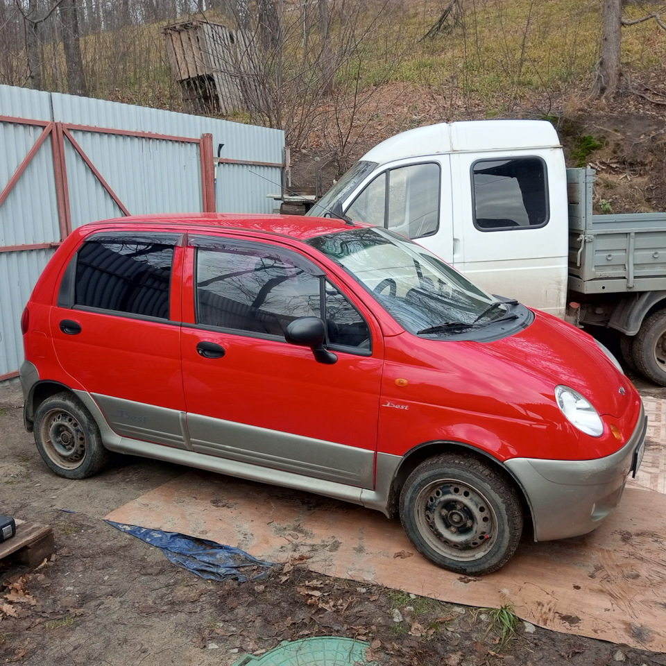 Замена рычагов Ч. 1 — Daewoo Matiz (M100, M150), 1 л, 2010 года | своими  руками | DRIVE2