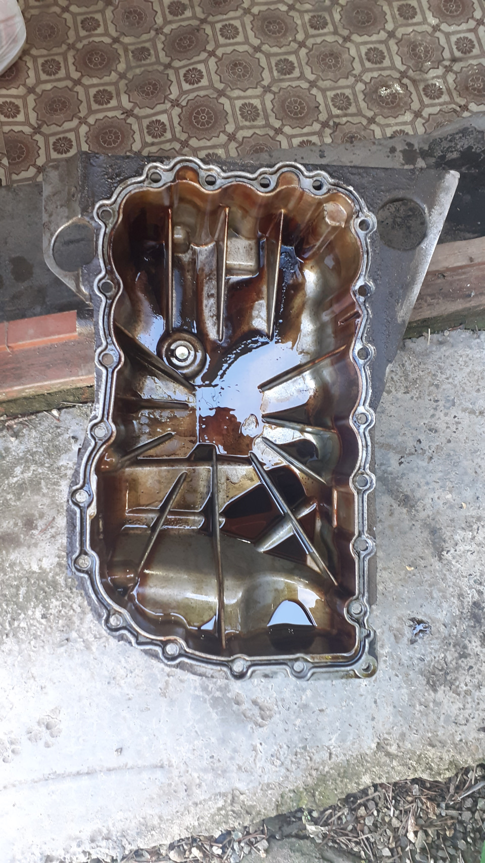 Прокладка поддона ДВС — Renault Laguna II, 2 л, 2005 года | запчасти ...