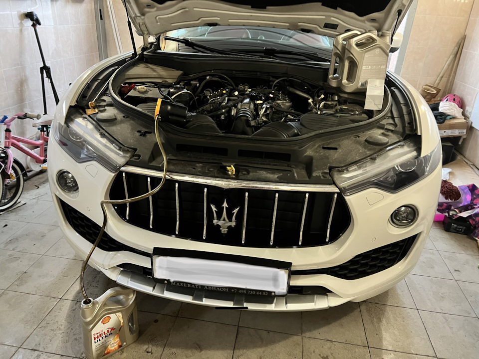 Очередное ТО — Maserati Levante, 3 л, 2017 года | плановое ТО | DRIVE2