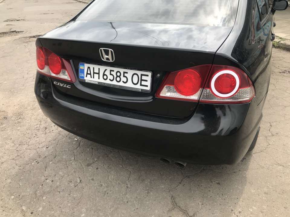 Тонировка фонарей лаком Motip своими руками — Honda Civic 4D (8G), 1,8 ...