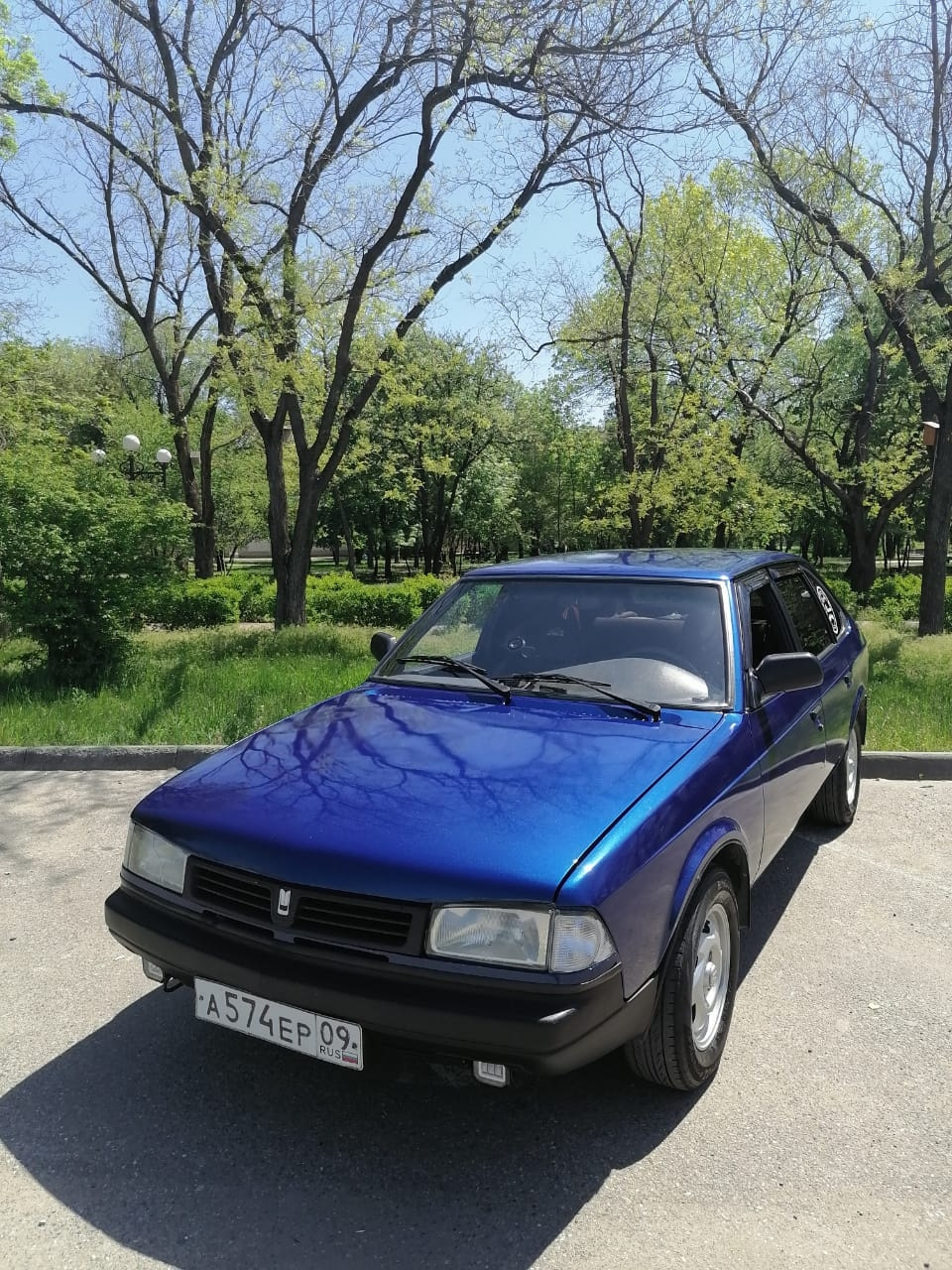 Установка ПТФ и сварка выхлопа — Москвич Святогор, 2 л, 1998 года ...