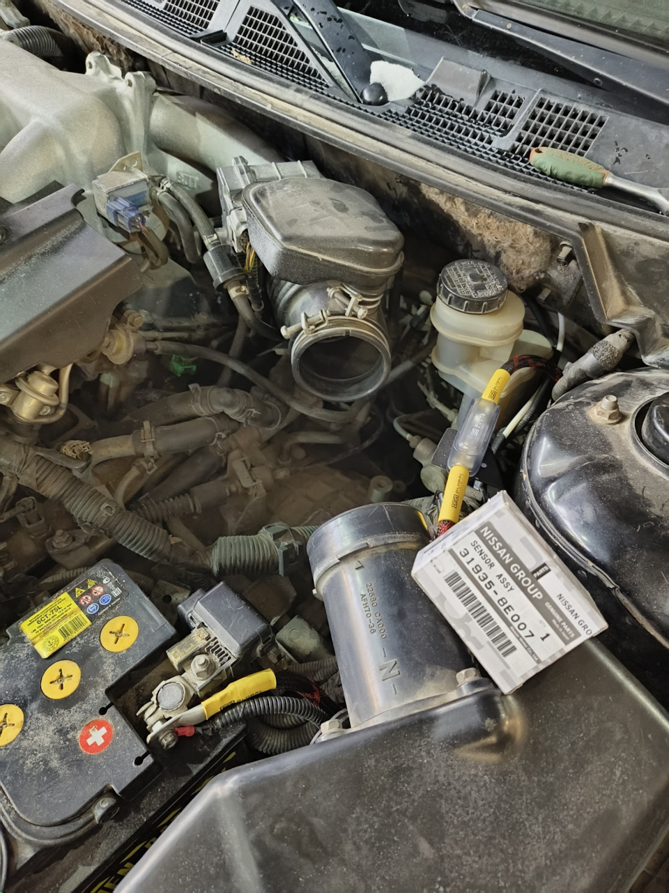 Датчик — Nissan Teana (J31), 3,5 л, 2006 года | запчасти | DRIVE2