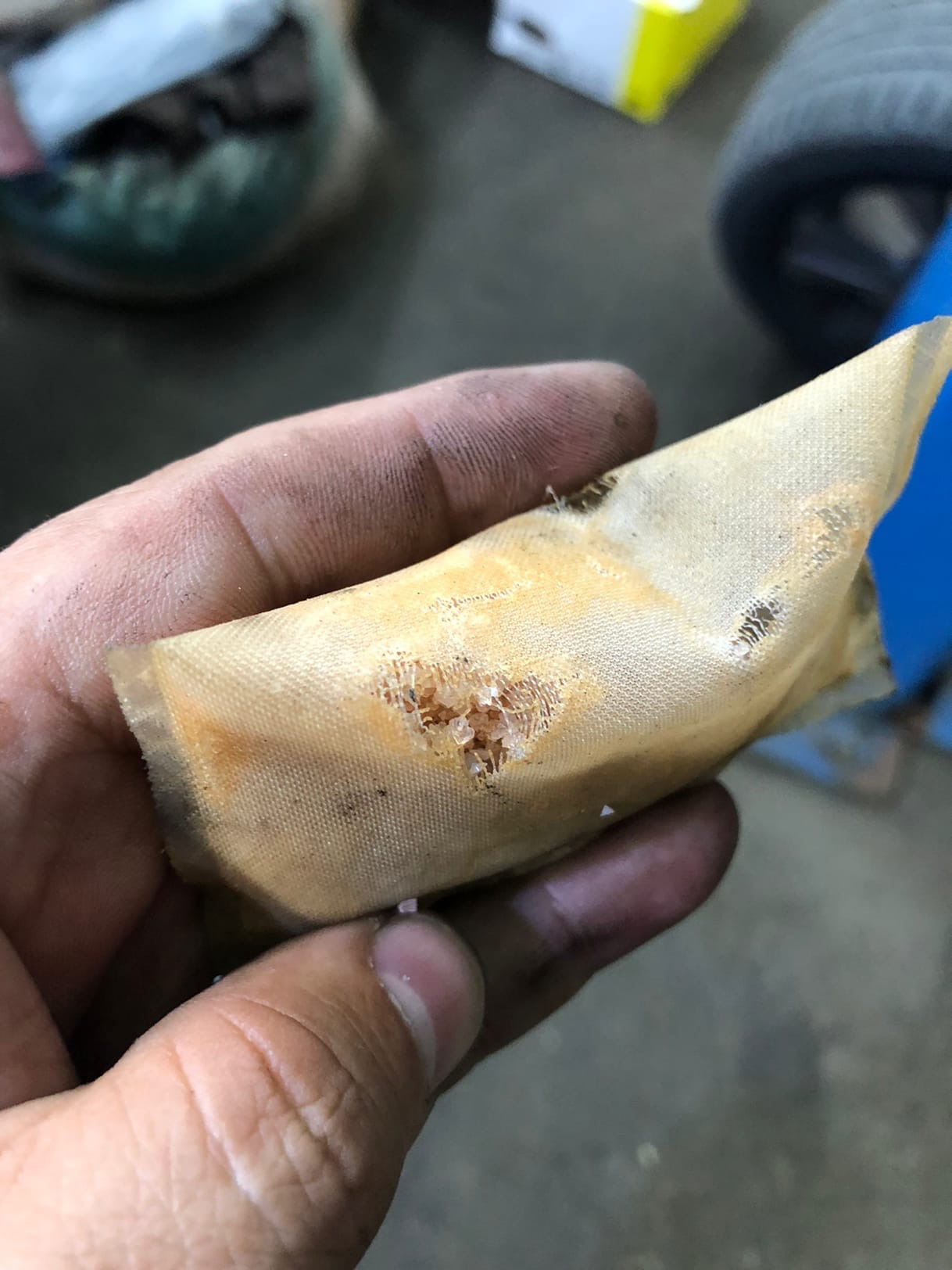 История про совсем неволшебный пакетик в расширительном бачке или как я ...