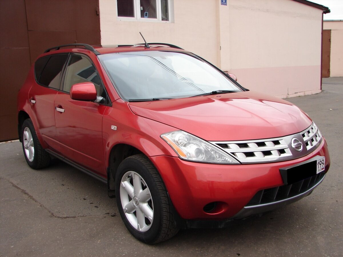 Nissan murano z50. Nissan Murano 2003-2005. Ниссан Мурано 2005 года. Ниссан Мурано 2005 красный.