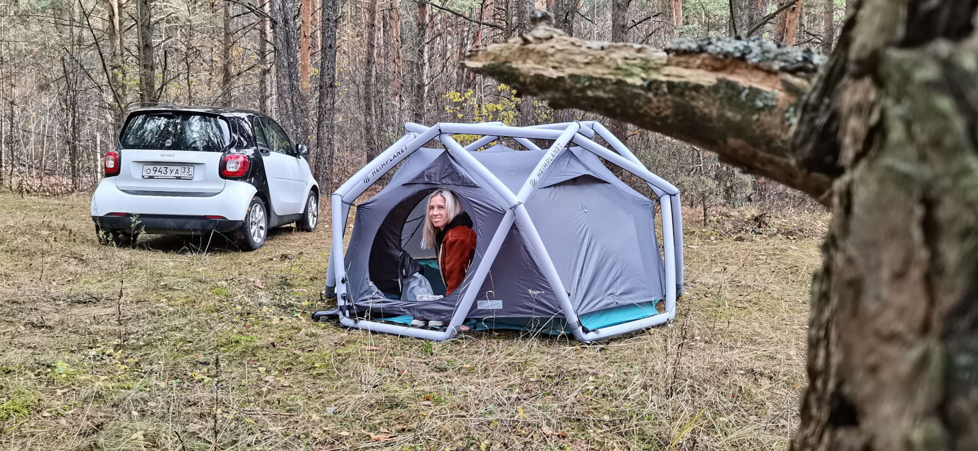 Надувная палатка HEIMPLANET THE CAVE. Путь к резиновой женщине или еще нет?  — DRIVE2